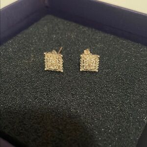 Elegant Silver Stud Earrings